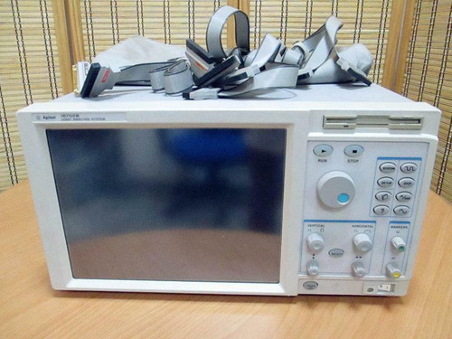 Used ?Kang Rong Scientific?Agilent 16702B16716A Logic Analyzer Mainframe wdisplay 16702B+16716A - Product Image