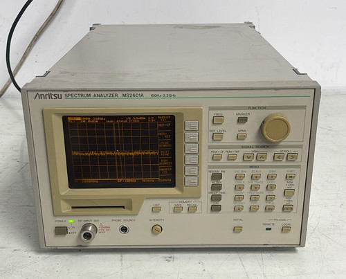 Used Anritsu MS2601A Spectrum Analyzer 100Hz - 2.2GHz - Product Image