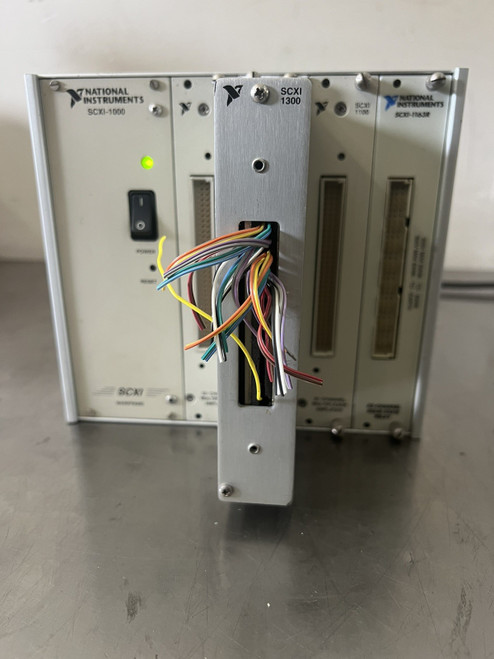 Used NATIONAL INSTRUMENTS SCXI-1000 SCXI-1100 SCXI-1300 SCXI-1163R SCXI-1349 - Product Image