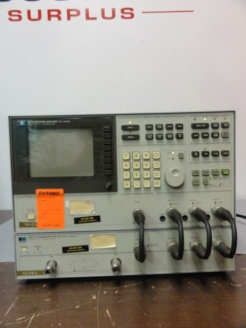 Used HP 3577A Network Analyzer 5 MHz w HP 35677A S-Parameter Test Set 100kHz-200MHz 3577A,35677A - Product Image