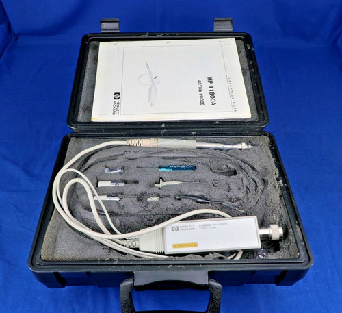 Used HP 41800A Probe Active 5Hz to 500MHz, with original hard case - Product Image