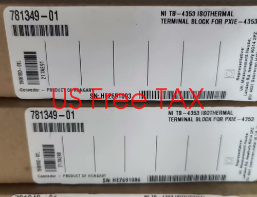 New National Instruments NI TB-4353 new in box tb-4353 - Product Image