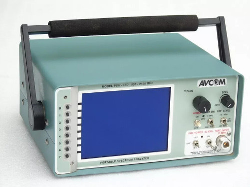 Used MINT AVCOM SPECTRUM ANALYZER MONITOR PSA 45D 2150 MHZ - Product Image