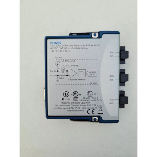 New NEW National Instruments NI 9230 NI-9230 C Series 3-Channel  - Product Image
