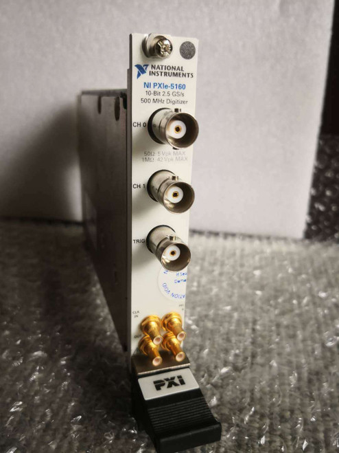 Used NI PXIe-5160, 782621-01 500 MHz, 2.5 GSs,10-Bit PXI Oscilloscope used FEDEX DHL  - Product Image