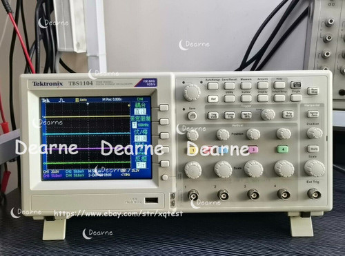 Used USED TEKTRONIX TBS 1104 DIGITAL OSCILLOSCOPE Four Channel, 100MHz-1GSS TBS1104 - Product Image