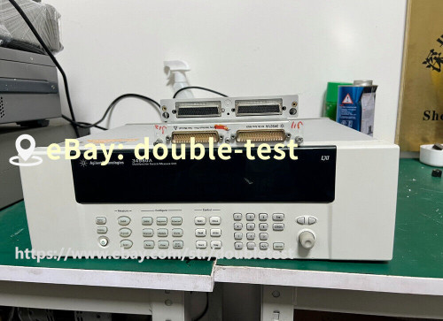 Used Agilent Technologies LXI 34980A Multifunction Switch Measure Unit NO MODULESpr - Product Image