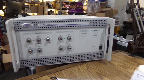 Used Spirent Model SR5500 Wireless Channel Emulator with Manual - Product Image