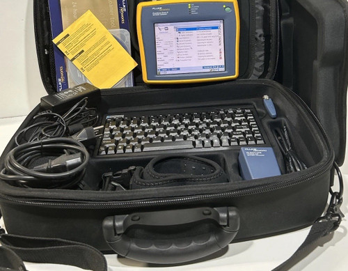 Used Fluke EtherScope Series II , Network Assistant ES2-PRO-I WCase,chargekeyboard - Product Image