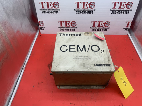 Used Ametek Thermox CEMO2 Gas Analyzer VAC 95-230 - 10 Hz 47-63 VA Max 1670 CEM/O2 - Product Image