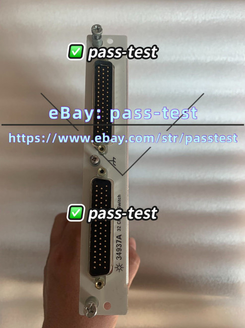 Used Agilent 34937A Data Acquisition Device pass - Product Image