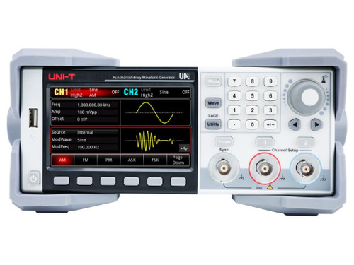 New UNI-T UTG2122X - Advanced-Series Arbitrary Waveform Generator 2 Channels - Product Image