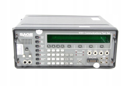 Used SAGE Instruments 930i Communications Test Set - Product Image