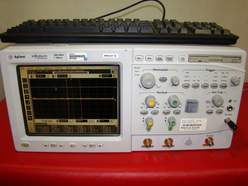Used AGILENT HP 54810A INFINIIUM OSCILLOSCOPE 500MHZ 1 GSas 2 CH Actual pictures - Product Image