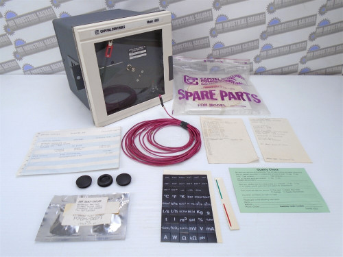New CAPITAL CONTROLS - 1005 - R4220 Circular CHART RECORDER wCHARTS - NEW in BOX 1005 /R4220 - Product Image