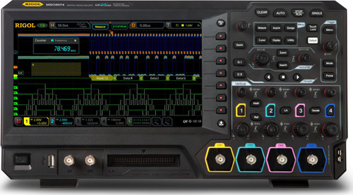 New RIGOL MSO5074 - Four Channel, 70 MHz Digital  Mixed Signal Oscilloscope - Product Image