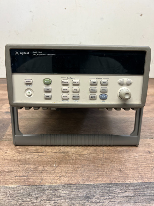 Used Agilent 34970A Data Acquisition  Data Logger Switch Unit with DMM - Product Image
