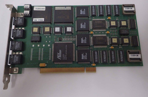 Used BECKHOFF FC20014A FC2002.0000 CHANNEL A  B PCI STANDARD DATA ACQUISITION CARD - Product Image