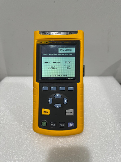 Used Fluke 43B Power Quality Analyzer, with new battery pack - Product Image