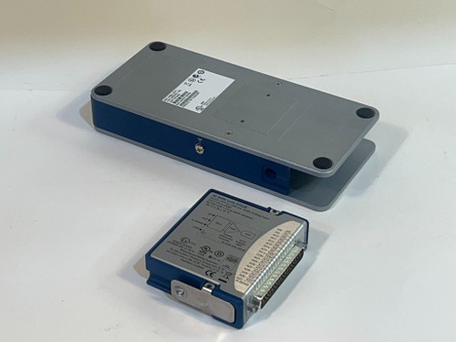 Used National Instruments CompactDAQ cDAQ-9181 Chassis and NI 9205 with DSUB Module 150227B-02L, 190315J-01 - Product Image