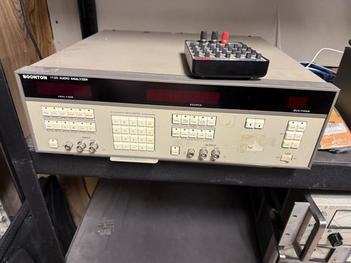 Used Boonton 1120 Audio Analyzer  Working  Powers On  Professional Lab Equipment - Product Image