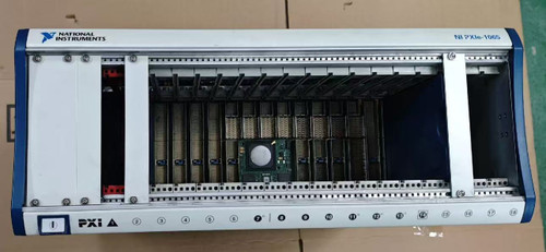 Used National Instruments NI PXIe-1065 PXIe,18-Slot Up to 3 GBs PXI Chassis Used  - Product Image