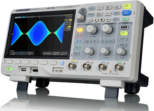 New Siglent SDS1204X-E 4-Ch 200MHz Super Phosphor Oscilloscope - Product Image