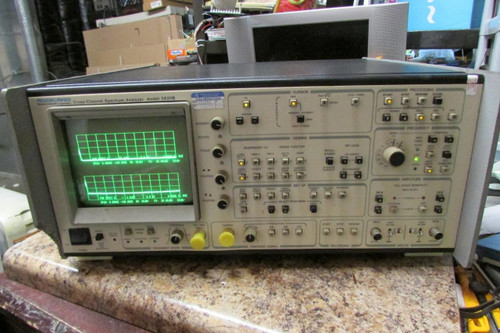 Used Rockland Wavetek Cross-Channel Spectrum Analyzer Model 5820B  5820-B w Manual - Product Image