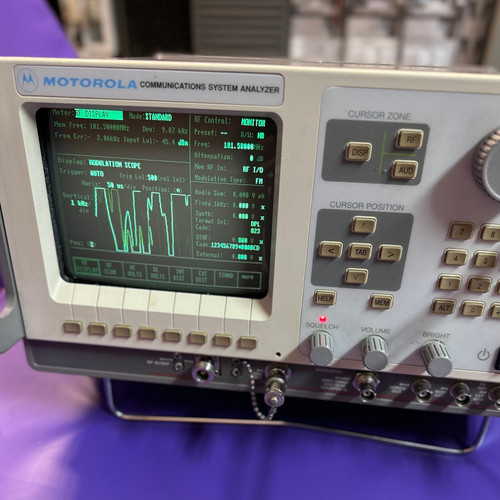 Used MOTOROLA R2600C 400 KHZ TO 1GHZ SERVICE MONITOR - Product Image