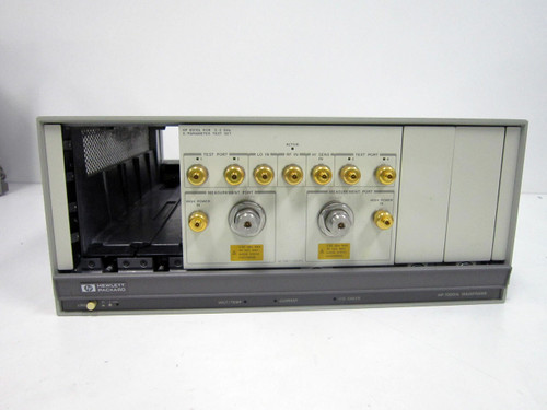 Used HP 85110L 2 GHZ PULSED RF S-PARAMETER 70001A TEST SET WITH OPTION K08  AGILENT - Product Image