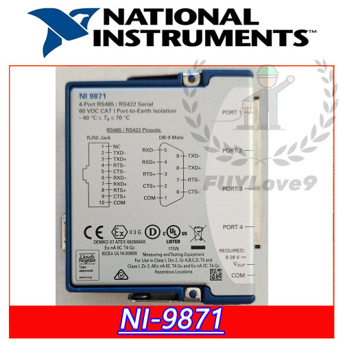 Used Used NI National Instruments NI-9871 high quality Quality Guaranteed Free Ship - Product Image