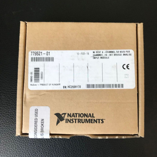 New NATIONAL INSTRUMENTS NI 9237 779521-01 Synchronous Bridge Module NewYi - Product Image