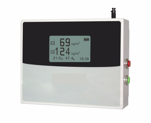 New PM2.5 PM10 Dust Air Quantity Testing Detector Temp Humidity Meter Data Logger 2022 - Product Image
