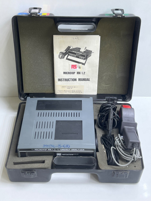 Used ELCONTROL MICROVIP-MK1.2 ENERGY ANALYZER - Product Image