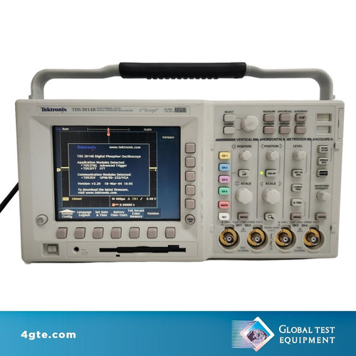 Used Tektronix TDS3014B Digital Oscilloscope, 4-Channel, 1 MHz with TDS3GV TEKTDS3014B - TDS3GV - Product Image