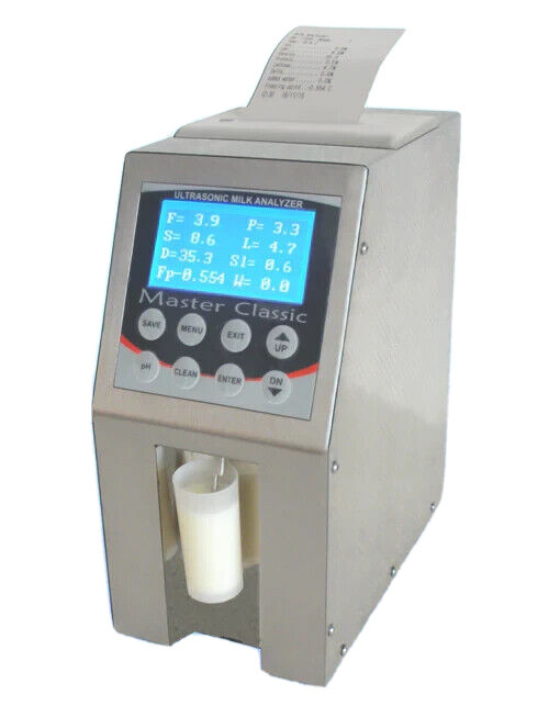 New Milk analyzer Master LM2 internal printer, portable Farm and Lab milk tester  - Product Image