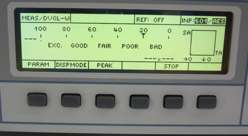 Used ROHDE  SCHWARZ 2079.6003.02 DIGITAL VIDEO QUALITY ANALYZER DVQ - Product Image