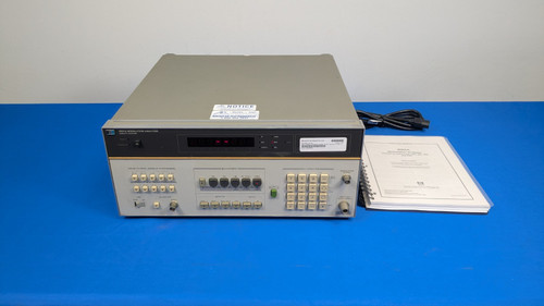 Used Agilent Technologies 8901A-002,010 150K 1300MHz Modulation Analyzer - Product Image