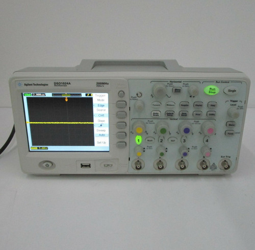 Used Agilent DSO1024A 200MHz 2GSas oscilloscope No probe  - Product Image