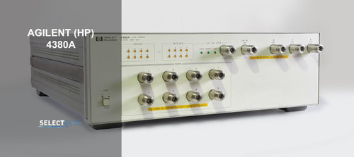 Used AGILENT HP 4380A 8-PORT S-PARAMETER TEST SET 4395A, 4396B, 8751A REF 121G - Product Image