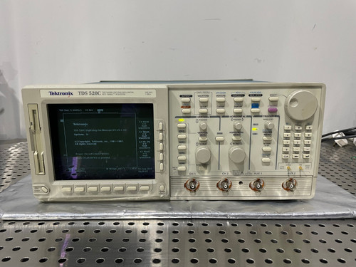 Used Tektronix TDS 520C Two Channel Digitizing Oscilloscope with InstaVu Acq Opt 1F - Product Image