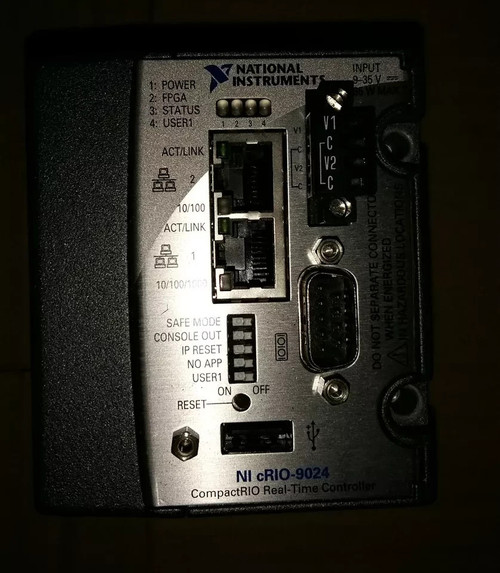 Used NI cRIO NI 9024 CompactRIO Controller  800 MHz CPU, 512 MB DRAM, 4 GB Storage - Product Image