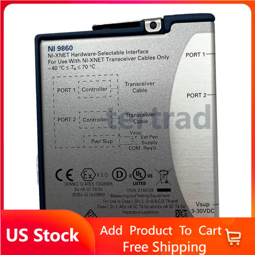 New NEW National Instruments NI 9860 NI-9860 FAST SHIPPING 783703-01 NI - Product Image