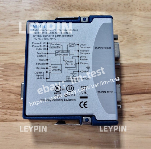 Used National Instruments NI-9514 C Series Servo ModuleIm  - Product Image