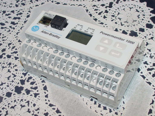 Used Allen Bradley 1408-EM1A-ENT, Powermonitor 1000, Energy Monitor EM3, 120240V AC - Product Image