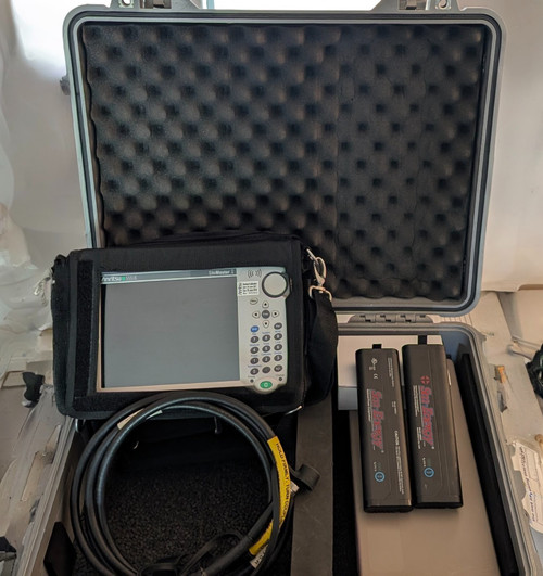 Used Anritsu Sitemaster S331E Cable  Antenna Analyzer with case and cables - Product Image