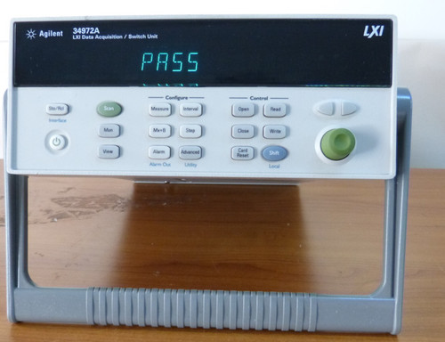 Refurbished Agilent 34972A acquisition and switching unit acquisition unit LXI compatible - Product Image