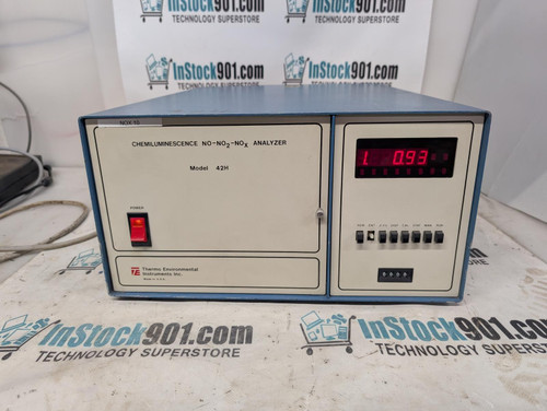 Used Thermo Environmental 42H Chemiluminescence NO-NO2-NOx Gas Analyzer  - Product Image