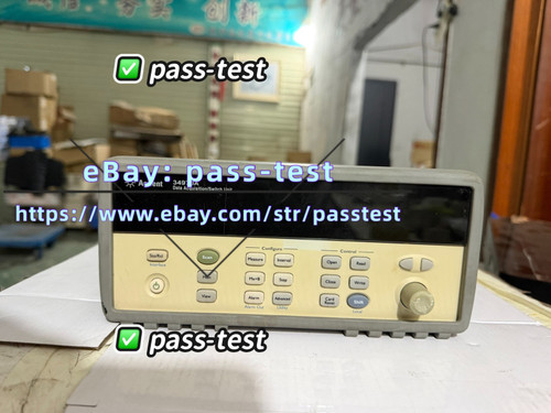 Used 1PCS KEYSIGHT 34970A DATA ACQUISITION SWITCH UNIT Fast delivery pass - Product Image