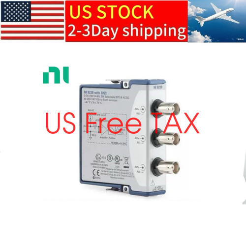New NATIONAL INSTRUMENTS NI 9230 Sound and Vibration Module New in box bnc ni-9230 - Product Image
